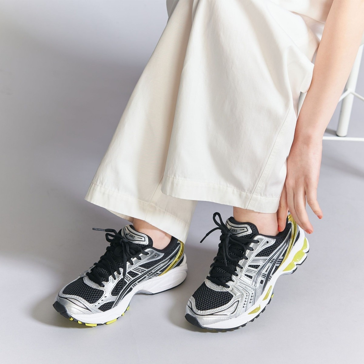 【送料&関税込】Asics Gel-kayano 14 Women NEW ASICS GEL-Kayano 14 Low White Midnight | Women's Size 7