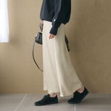 ビューティー＆ユース ユナイテッドアローズ(BEAUTY&YOUTH)のポリエステルサテン マーメイドフレアスカート