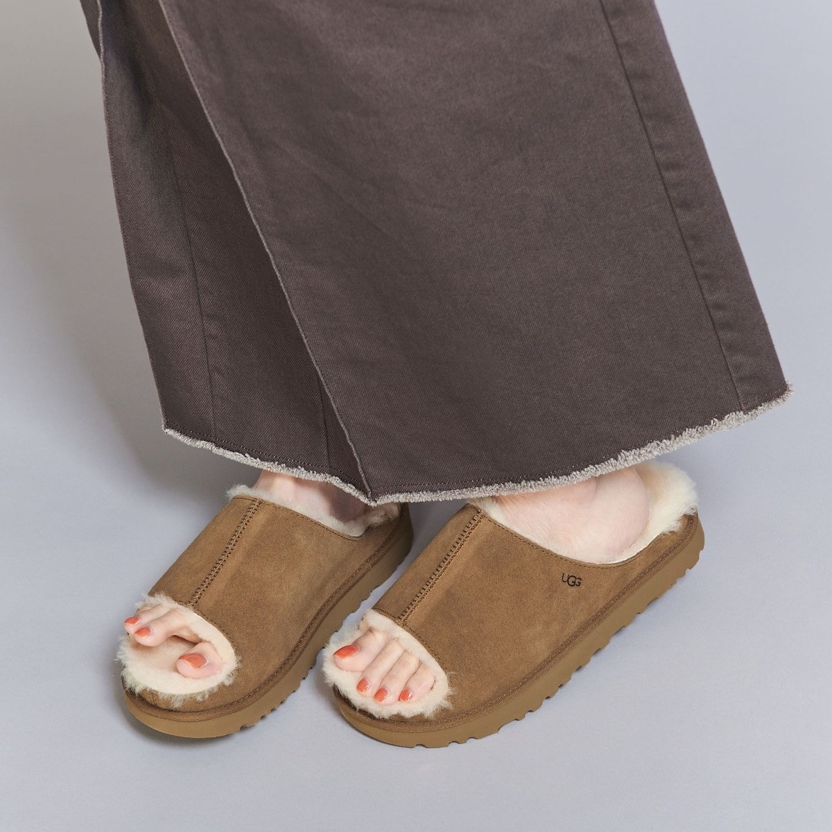 UGG＞ウィメンズ グリーンポート スライド/サンダル | ビューティー