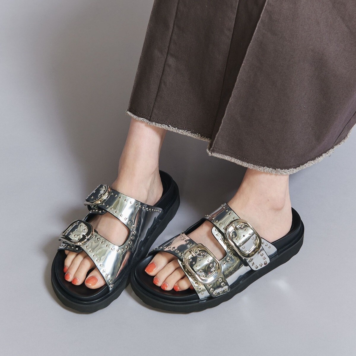 MOHI/モヒ】バックル3ストラップサンダル | ジャーナル