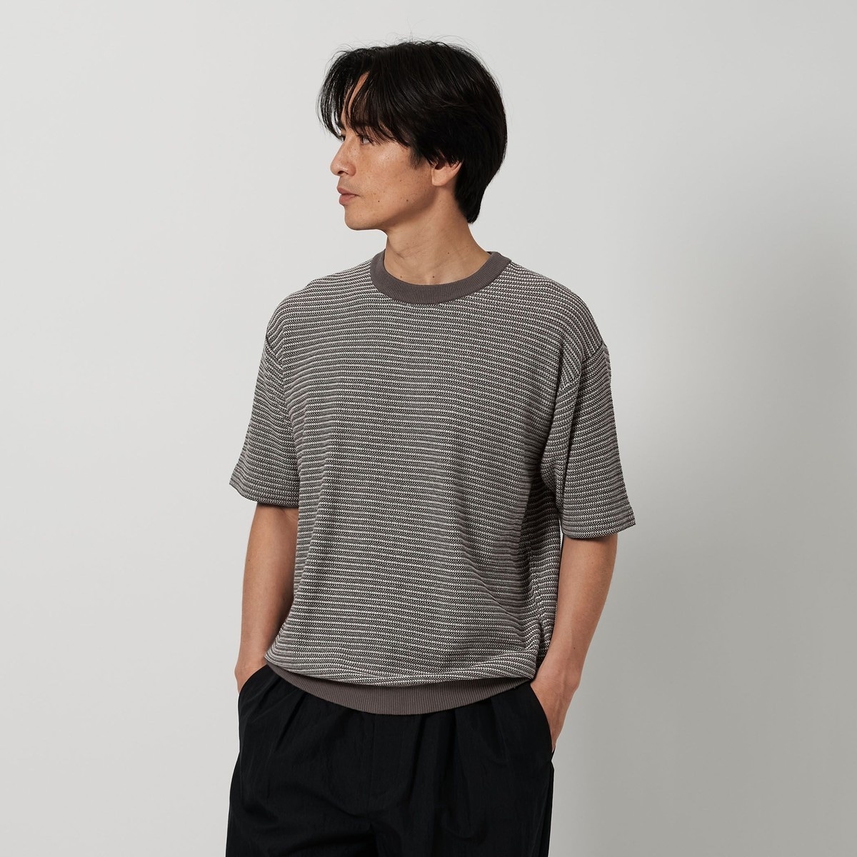 D221405 【専用】UNITED ARROWS 刺繍 総柄 セットアップ セール】【UNIIT/ユニット】高密度ポリツイル 刺繍シャツ