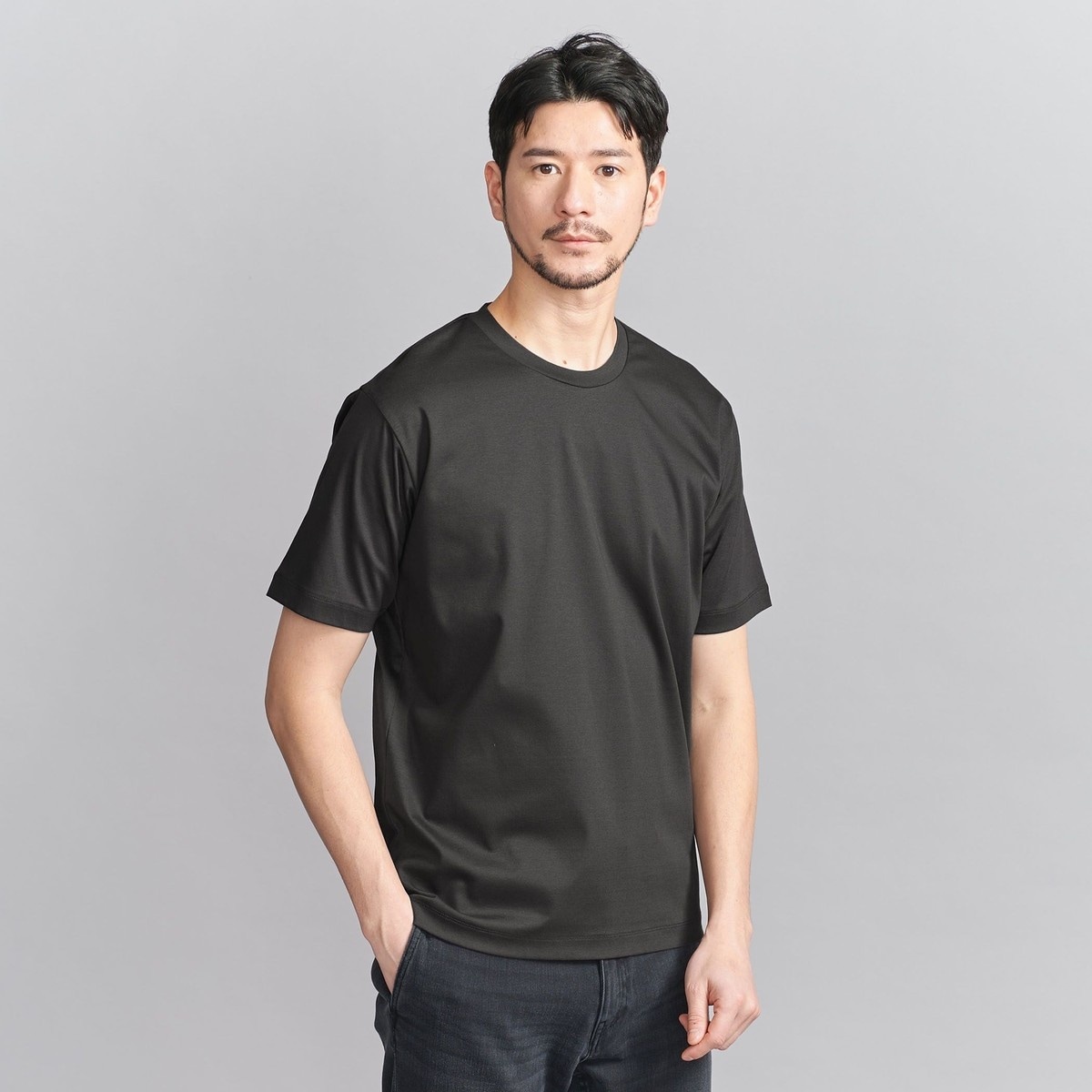[�}���C]�yWEB���� WARDROBE SMART�zNORITAKE �X�}�[�g�t�B�b�g T�V���c/�r���[�e�B�[�����[�X ���i�C�e�b�h�A���[�Y�iBEAUTY&YOUTH�j DK.GRAY