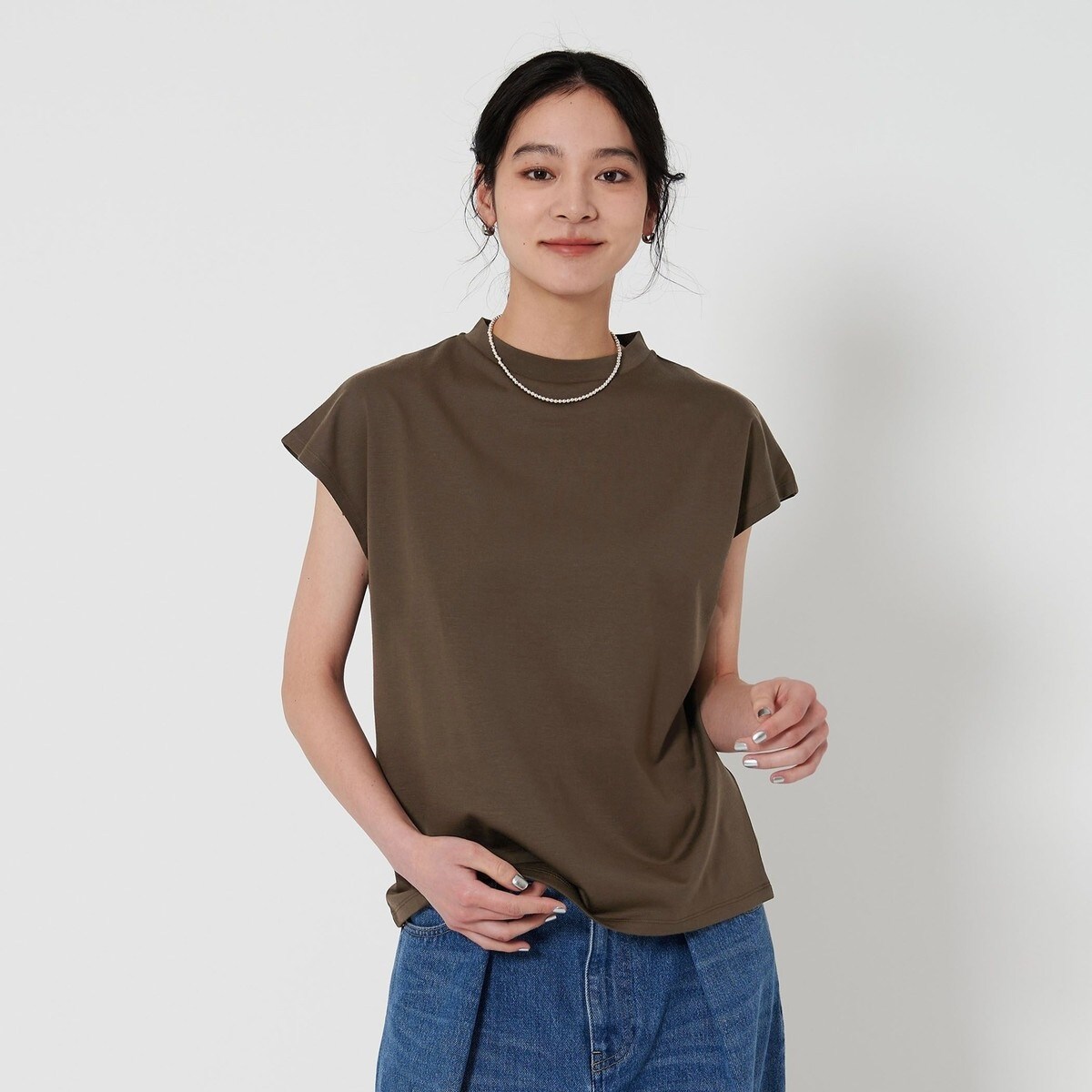 ユナイテッドアローズ　コットンポリエステルブレンド コンパクト ポロシャツ WEB限定 WARDROBE SMART】ステイ クリーン ピケ BD ポロシャツ