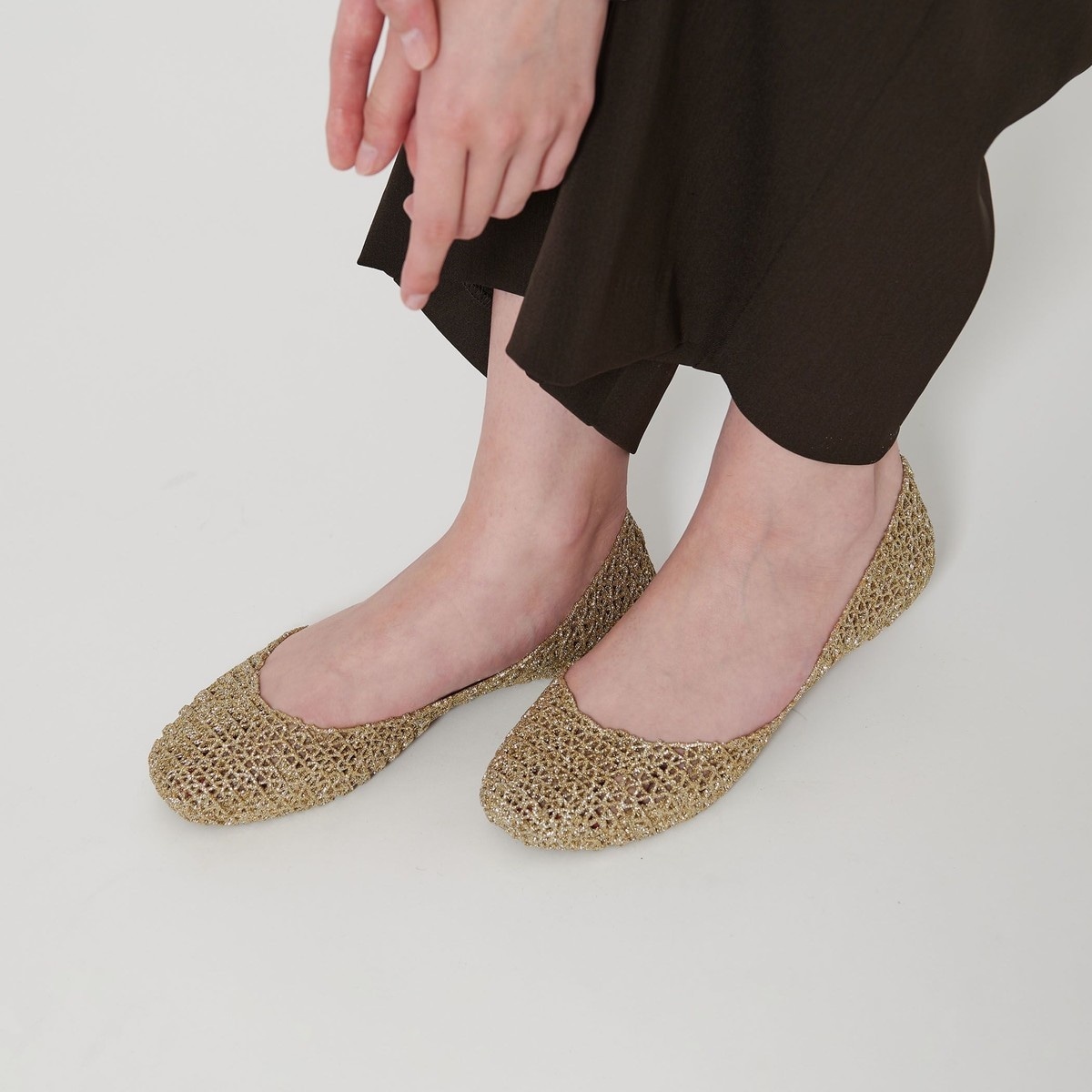 Melissa Campana Zig Zag II Gold – melissa shoes Japan