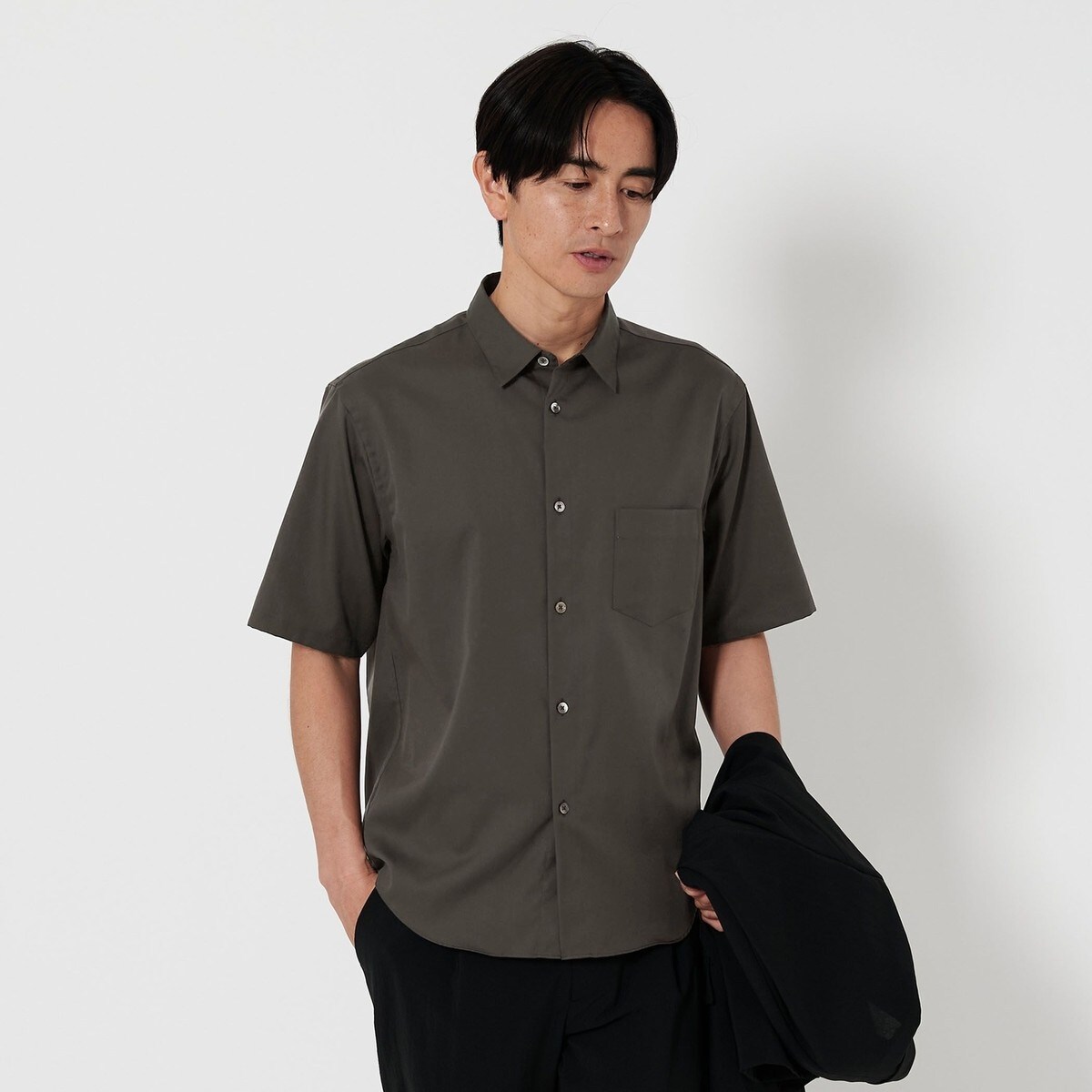 Wild Life Tailor】ブラックHEMP半袖 | アダムエロペ(ADAM ET