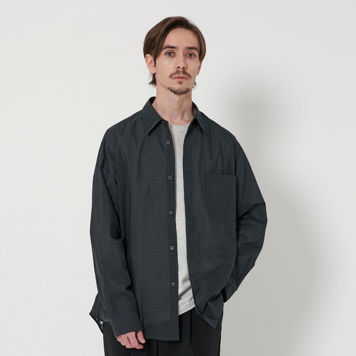 BEAUTY&YOUTH メンズ サイズM シャツ BEAUTY＆YOUTH UNITED ARROWS シャツ カラー ギンガムチェック