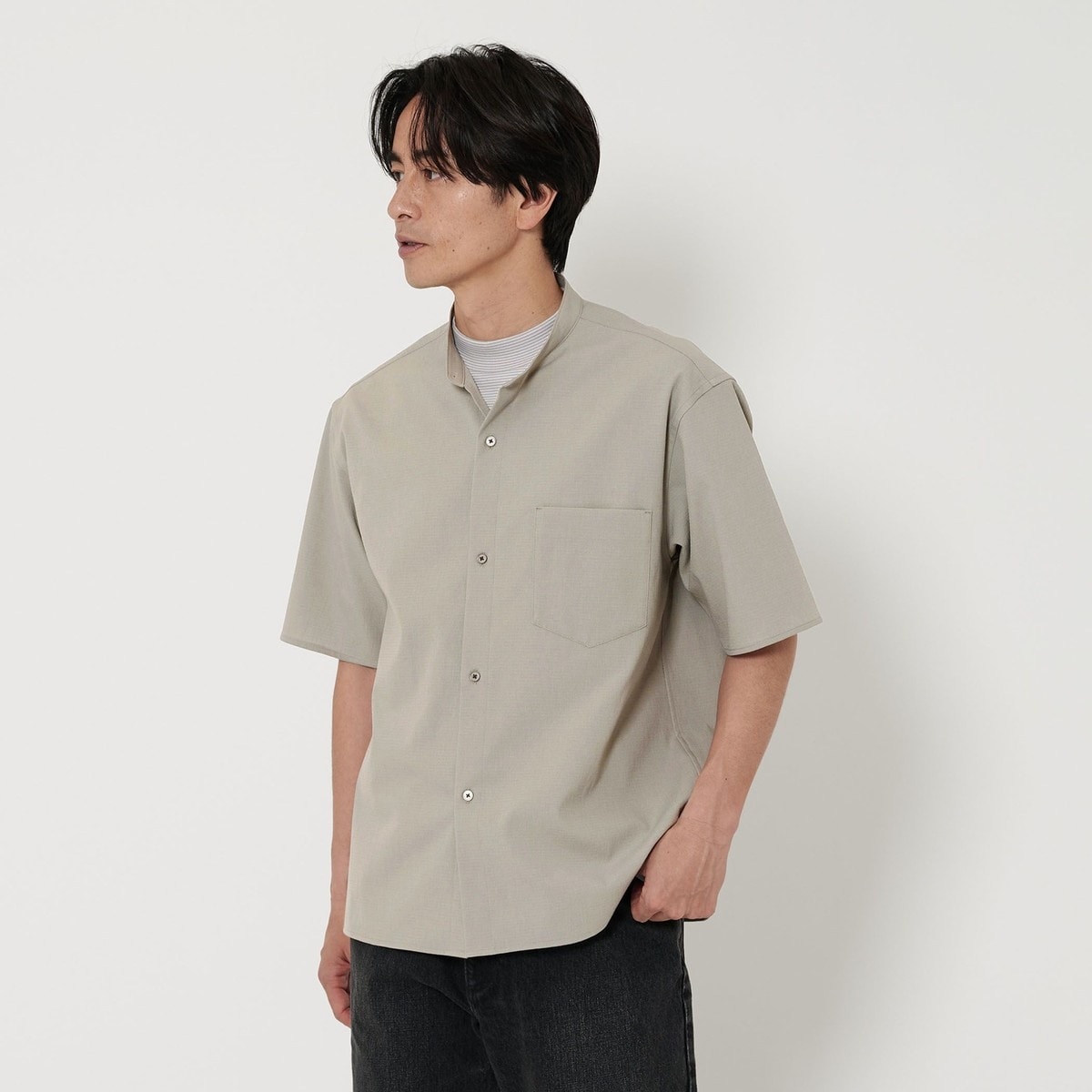 BEAUTY&YOUTH KOMATSU PACK キャンプカラーシャツ S BEAUTY＆YOUTH UNITED ARROWS シャツ KOMATSU PACK オーバー