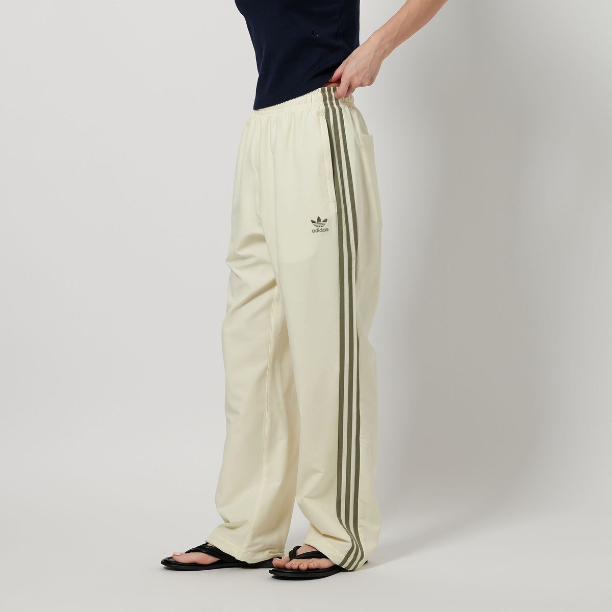 adidas Originals＞トラック パンツ/オフホワイト