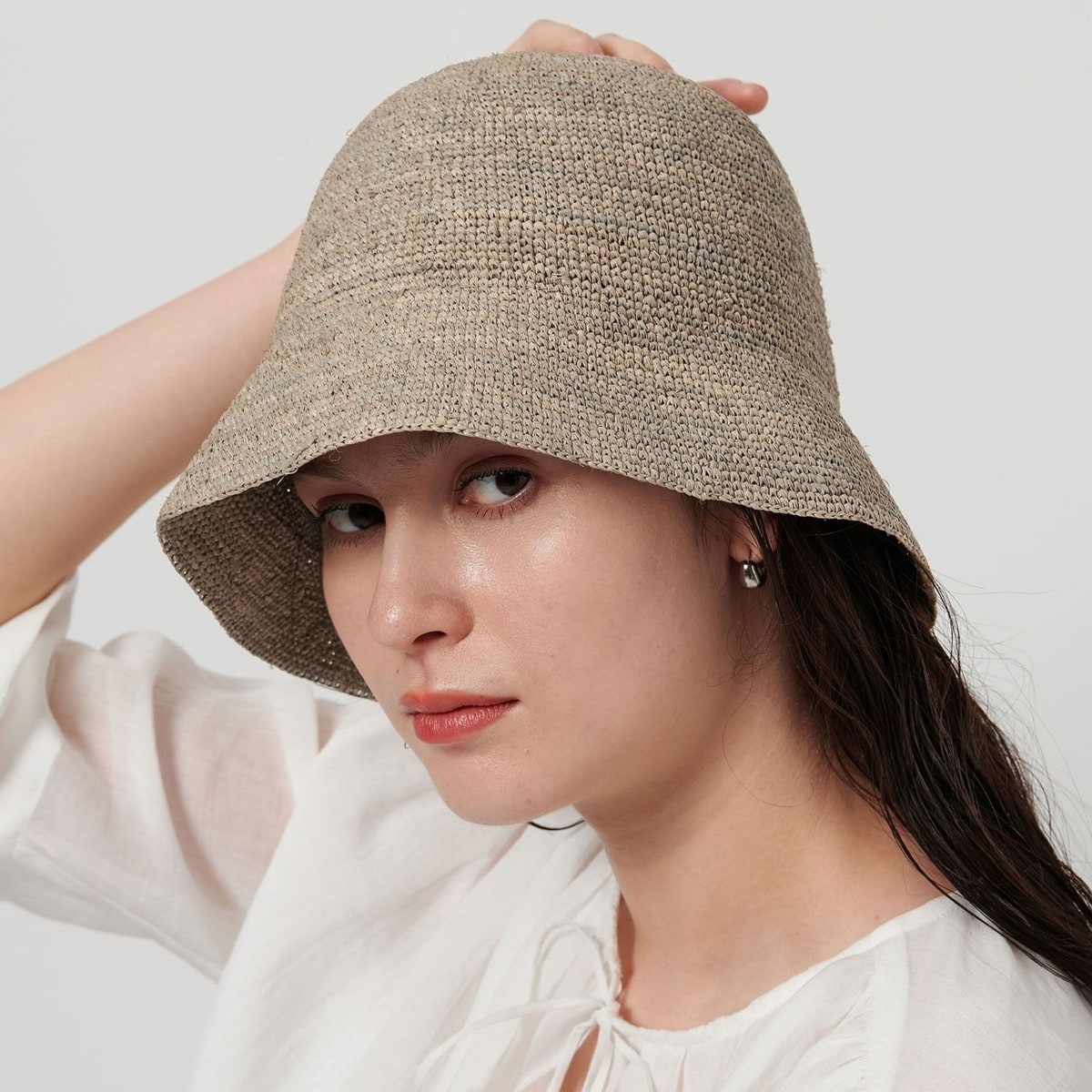 アダムエロペ　2WAYレイヤーハット新品 追加・WEB限定】2WAYレイヤーハット［接触冷感・洗える・撥水