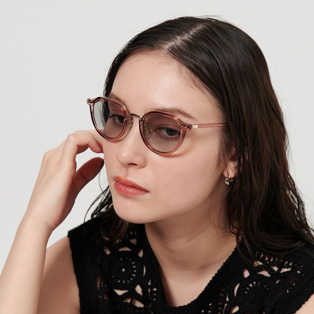 Ciqi シキ DONNY sunglasses Ciqi / シキ】DONNY Sunglasses サングラス / Clear×Light Gray