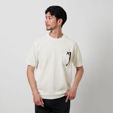 【WEB限定 WARDROBE SMART】マシーンウォッシュ 1ポケット ニット Tシャツ【抗菌・ | ビューティー＆ユース ユナイテッドアローズ