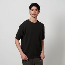 【WEB限定 WARDROBE SMART】マシーンウォッシュ  ピケニット Tシャツ【抗菌・防臭】 | ビューティー＆ユース ユナイテッドアローズ
