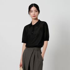 メッシュ ポロニット -ウォッシャブル-