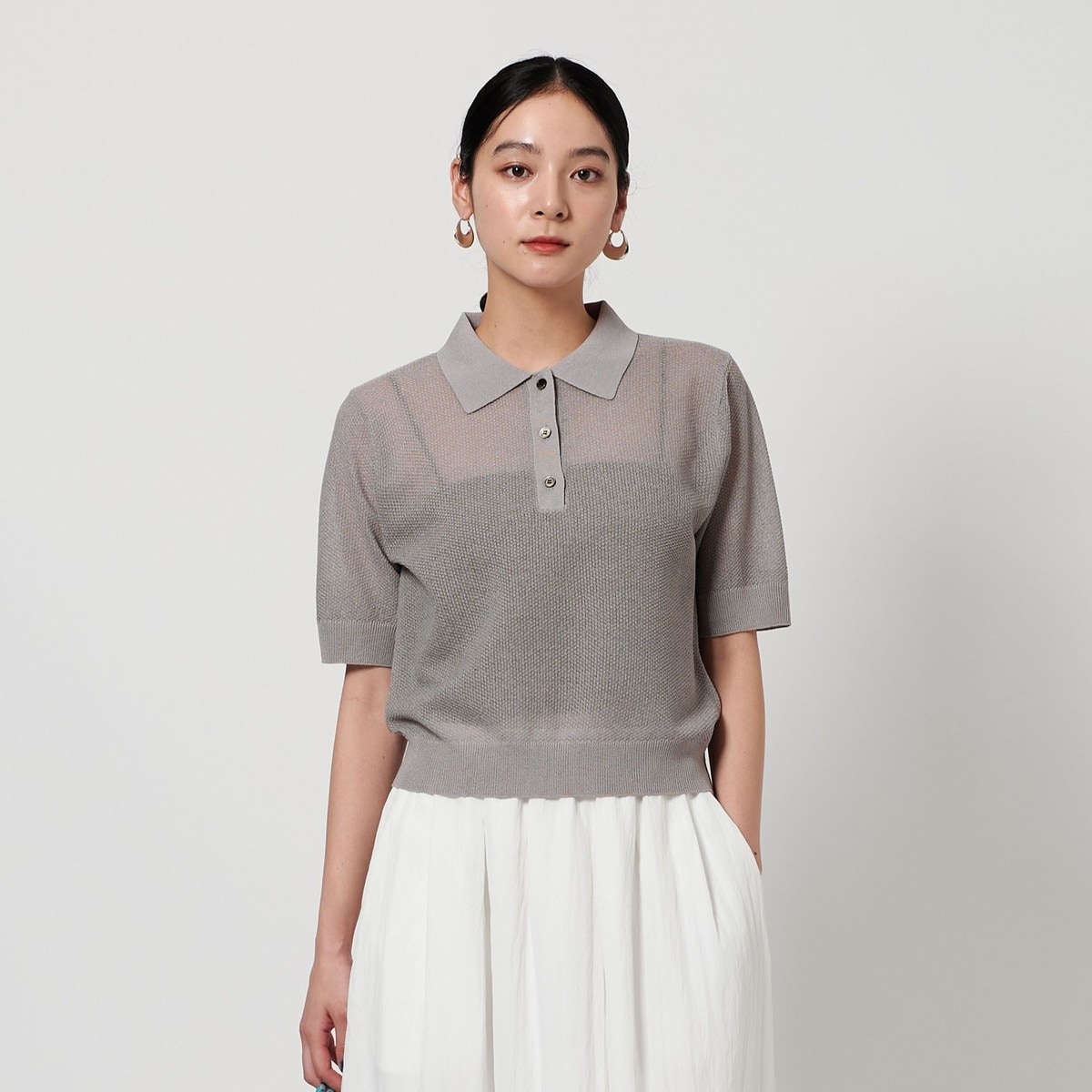 beauty&youth コットン エンブロイダリー ノースリーブトップス 美品 BEAUTY&YOUTH UNITED ARROWS｜コットン エンブロイダリー