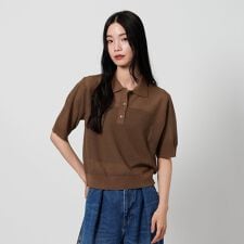 メッシュ ポロニット -ウォッシャブル-