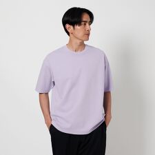 アイスウォッシュ ポンチ クルーネック Tシャツ