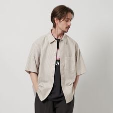 コクーン ドビー キャンプカラー グランデ シャツ | ビューティー＆ユース ユナイテッドアローズ(BEAUTY&YOUTH)