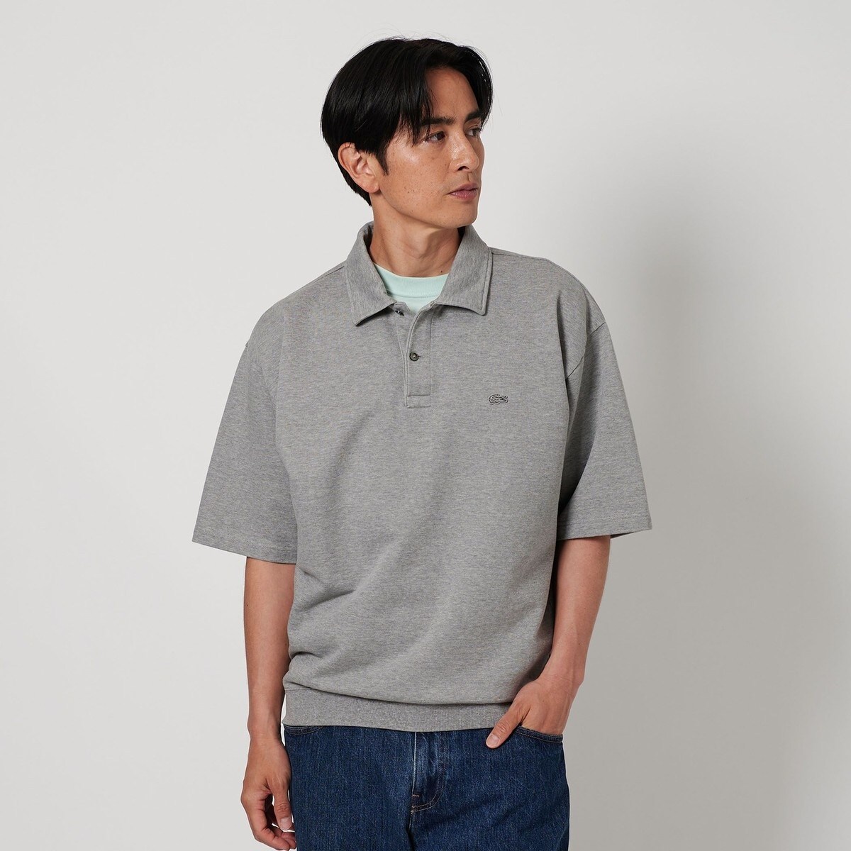 LACOSTE for BEAUTY&YOUTH＞ ショートスリーブ スウェット