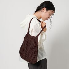 ＜The Bagmati＞コットン フィッシュネット トートバッグ
