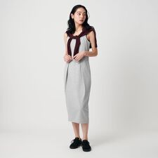 【WEB限定】ペプラムトップ＆バルーンワンピース -3WAY-