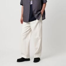 クール  チノ 2プリーツ パンツ ‐接触冷感‐