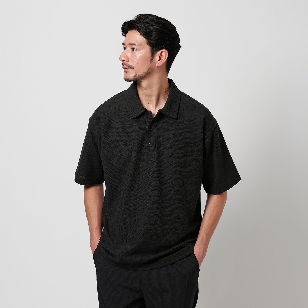 FUNCTIONAL WIDE LONG-SLEEVE ポロシャツ | アーバンリサーチ
