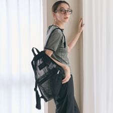 【別注】＜JANSPORT＞メッシュ ドロスト リュック -2WAY-
