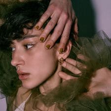 ＜LAPUIS＞Amuse heart ピアス