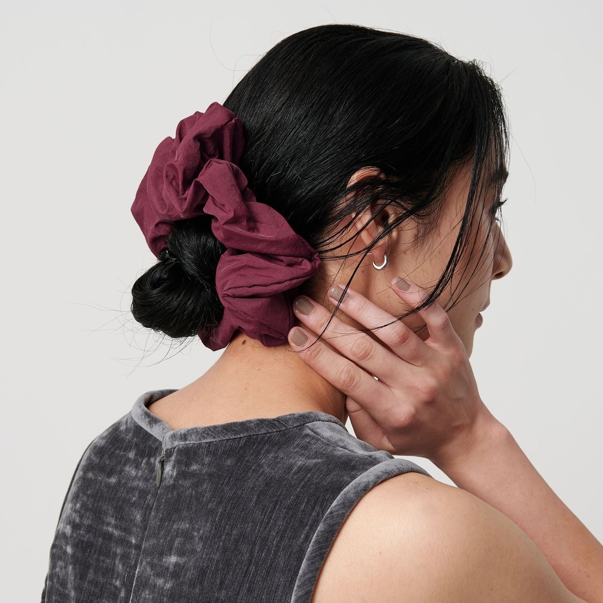 新品未使用　 【別注】＜LETICIA＞リング ベルベット シュシュ 美品 LETICIA/レチシア Ring-VELVET ブラウン シュシュ - メルカリ