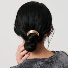 メタル  モチーフ ヘアゴム