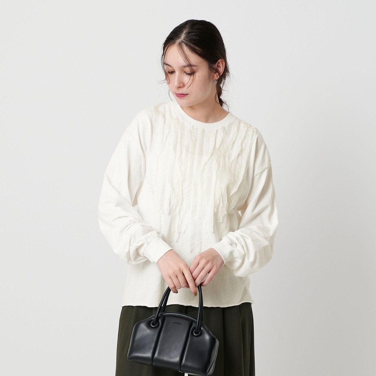 BEAUTY&amp;YOUTH UNITEDARROWS(ビューティアンドユース ユナイテッドアローズ) 半袖カットソー レディース - 白 Vネック BEAUTY&YOUTH UNITED ARROWS（ビューティーアンドユース