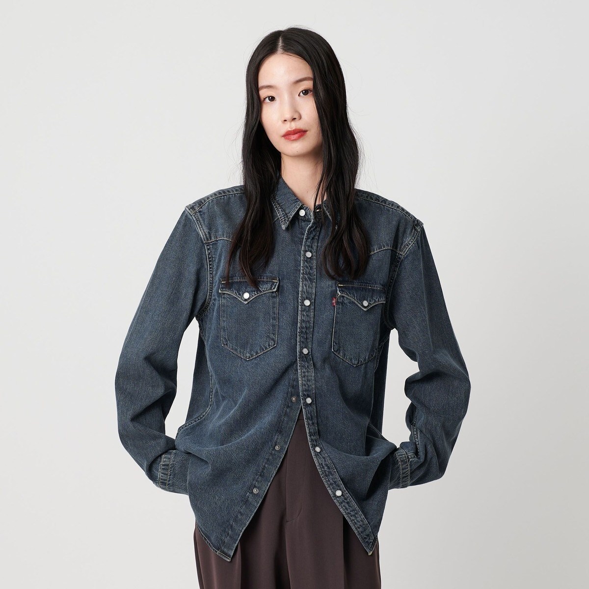 カットジャカード ショートスリーブ シャツ -ウォッシャブル