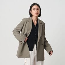 ポリエステルブレンド ダブルジャケット