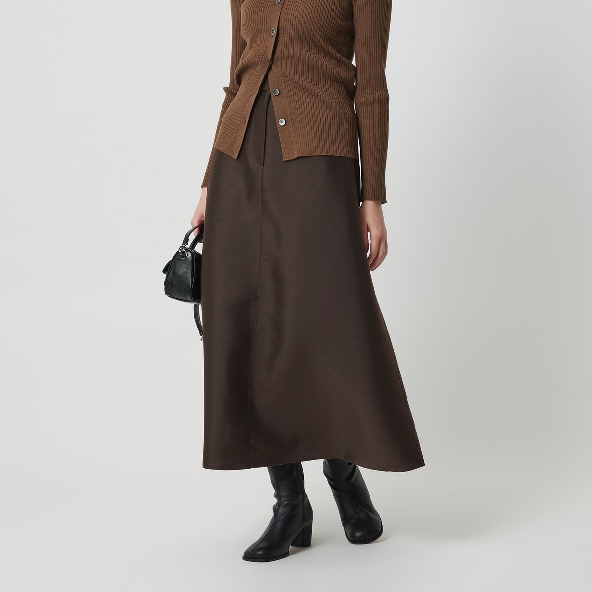 BEAUTY&YOUTH ランダムプリーツ ティアード ロングスカート BEAUTY&YOUTH UNITED ARROWS（ビューティーアンドユース