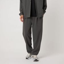 DUAL PACK 2.0 1プリーツ テーパード イージーパンツ -セットアップ対応 ウォッシャブ