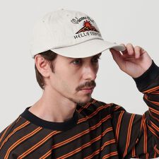 ＜HELLO SUNRISE＞ボルケーノ ロゴ 6パネル キャップ