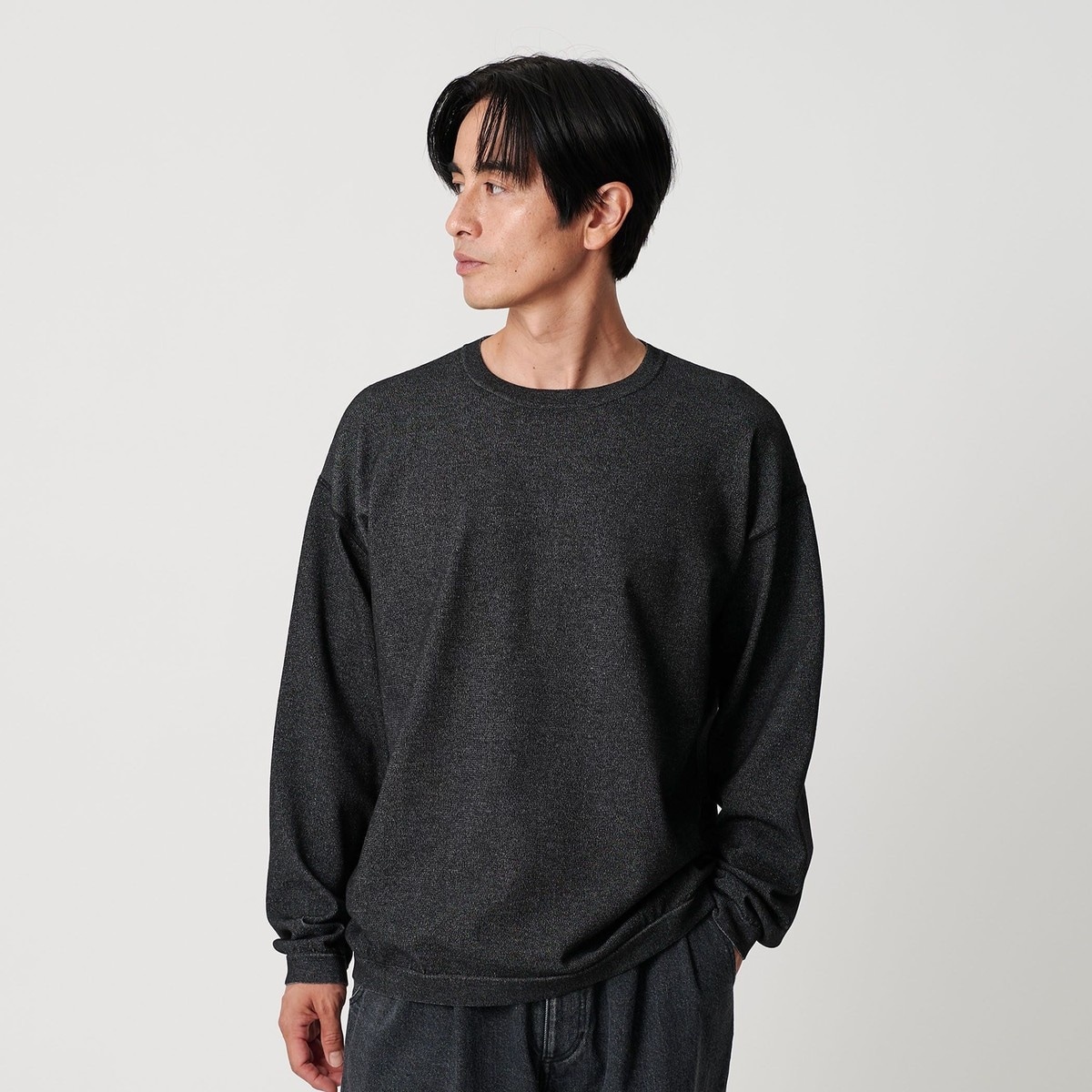 VAINL ARCHIVE バルーン オーバーシルエット リネンニット VAINL