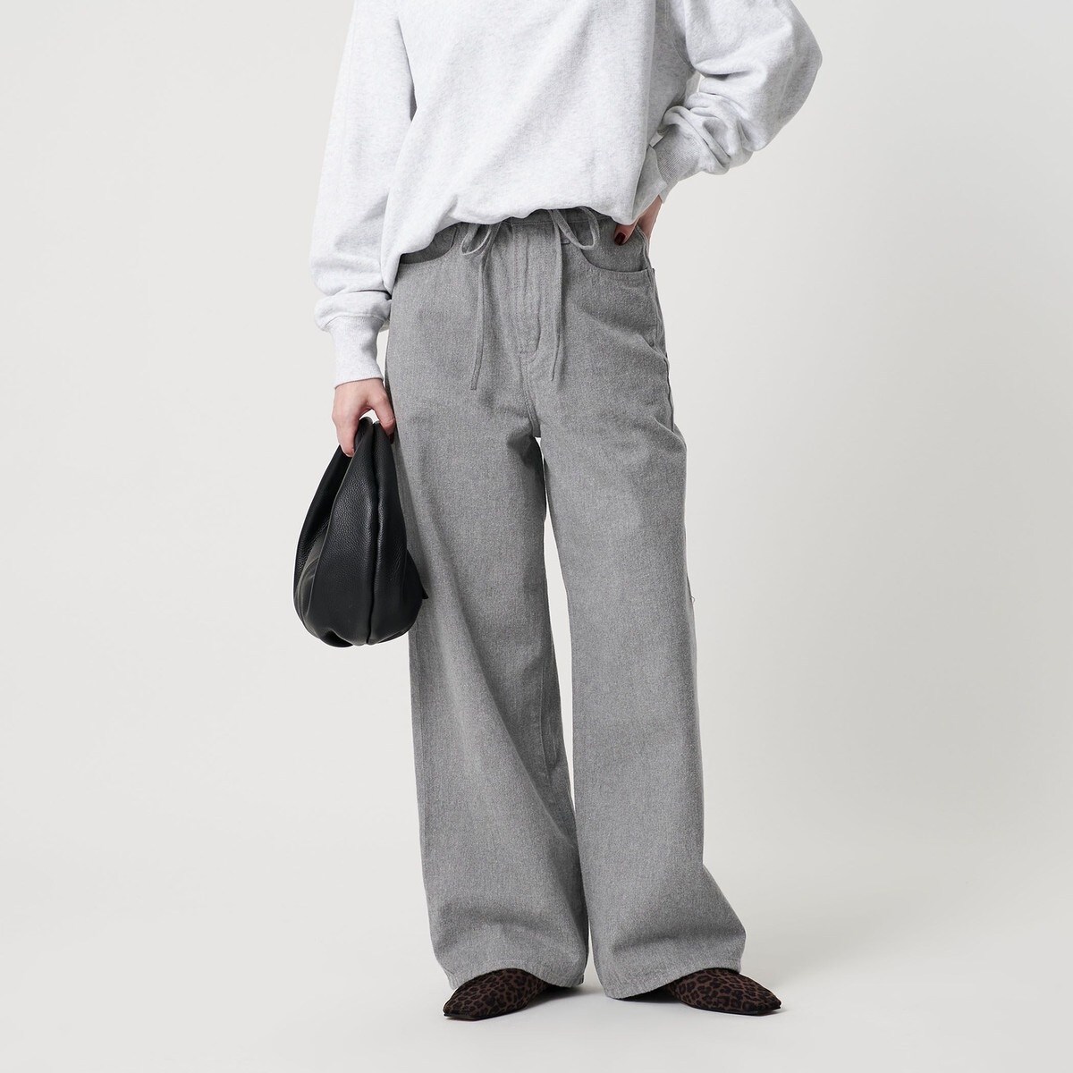 新品　25SS　ポロバイラルフローレン Ricky ワイドレッグクロップパンツ セール】Ricky ワイドレッグ クロップ パンツ（その他パンツ