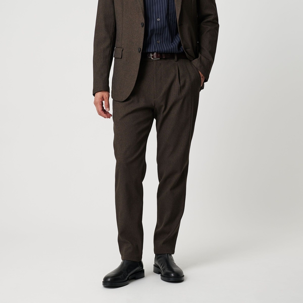 [�}���C]���T�C�N�� �|���G�X�e�� 1�v���[�c �e�[�p�[�h �p���c NO.3 �Z�b�g�A�b�v�Ή� �E�H�b�V���u��/�r���[�e�B�[�����[�X ���i�C�e�b�h�A���[�Y�iBEAUTY&YOUTH�j DK.BROWN