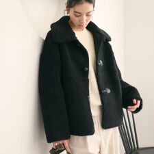 ビューティー＆ユース ユナイテッドアローズ(BEAUTY&YOUTH)の【WEB限定】ボア×フェイクムートン ループボタンジャケット 2WAY