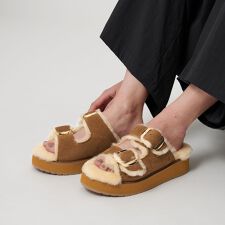 ＜EMU Australia＞ムートン バックル サンダル