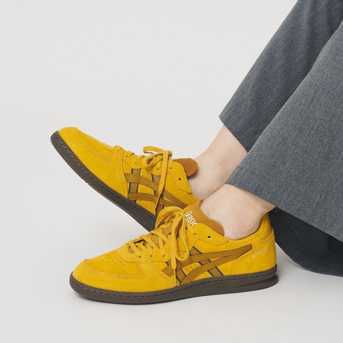 [}C]asicsSKYHAND OG/Xj[J[/r[eB[[X iCebhA[YiBEAUTY&YOUTHj YELLOW