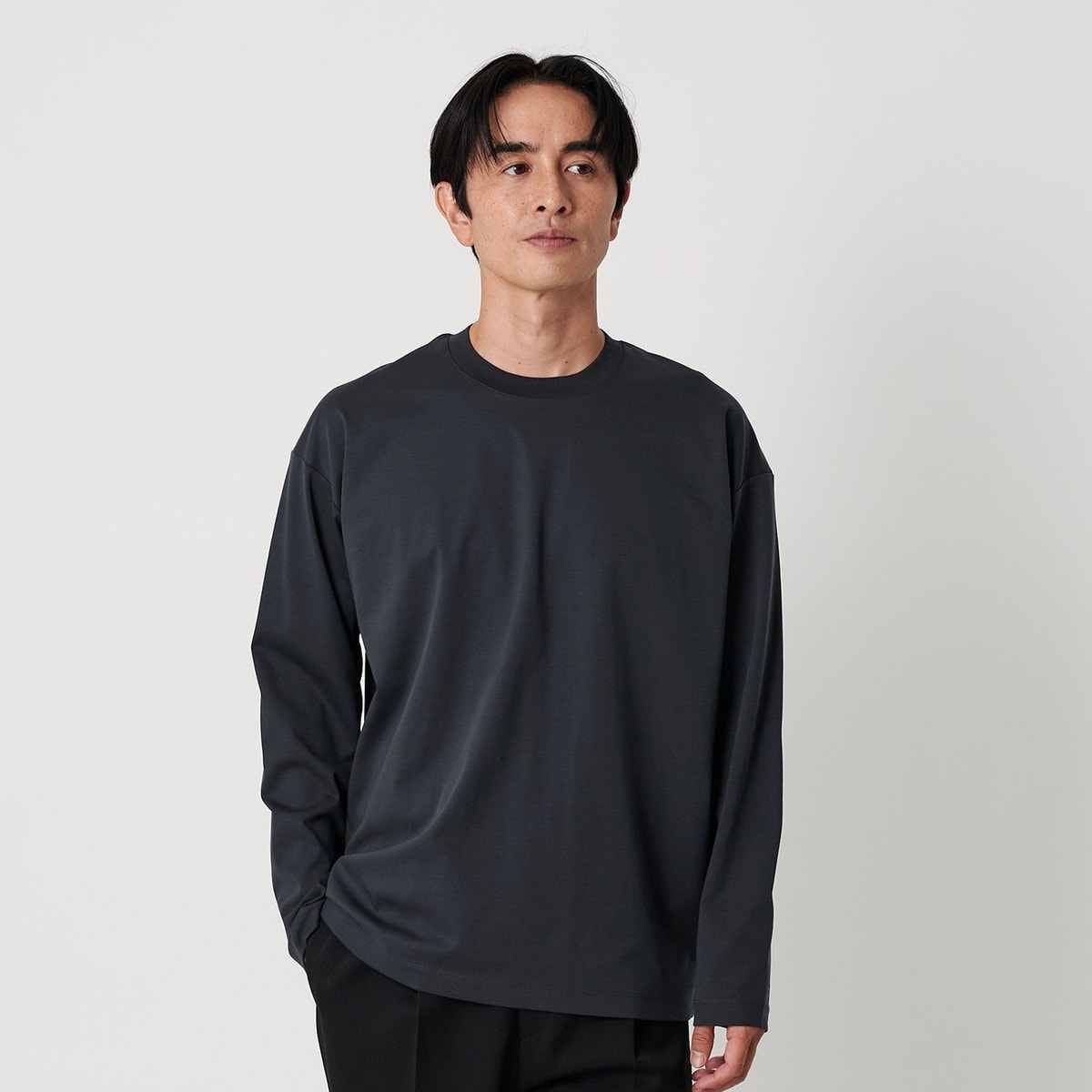 DUAL PACK 2.0 アジャスト クルーネック ロングスリーブ カットソー