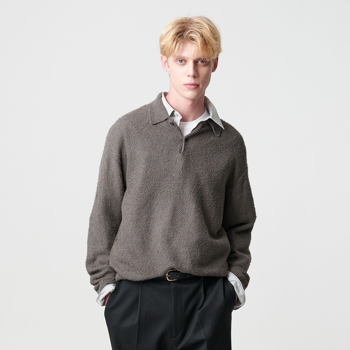 SUPER130 ウール ポロニット ウォッシャブル | ビューティー＆ユース