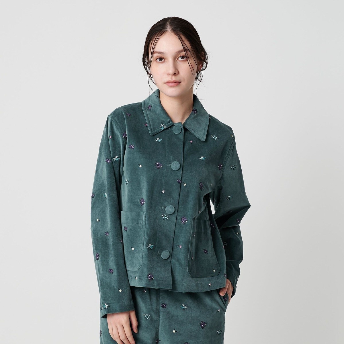 エンブロイダリー シャツジャケット | ビューティー＆ユース