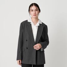 ビューティー＆ユース ユナイテッドアローズ(BEAUTY&YOUTH)のバックレースアップ ダブルジャケット