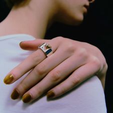 ＜LAPUIS＞Coil Frame リング