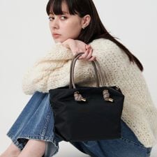 ＜VIOLAd’ORO＞BIANCA 2WAY トートバッグ S