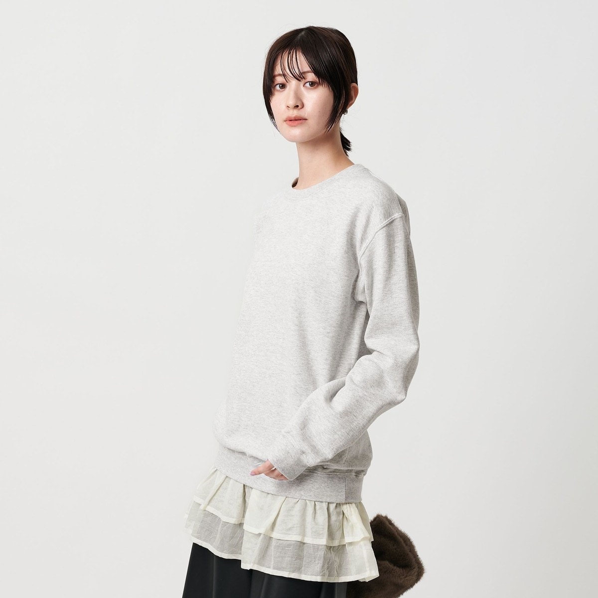 別注】＜Champion＞プリント スウェットプルオーバー | ビューティー