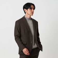 ビューティー＆ユース ユナイテッドアローズ(BEAUTY&YOUTH)のストレッチ サキソニー 2B ジャケット セットアップ対応